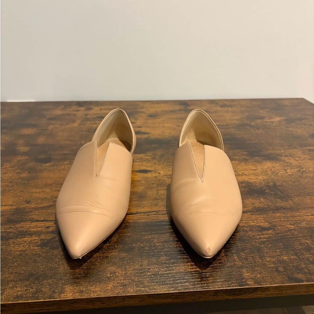 Vince Tan Women's Pointed Loafers